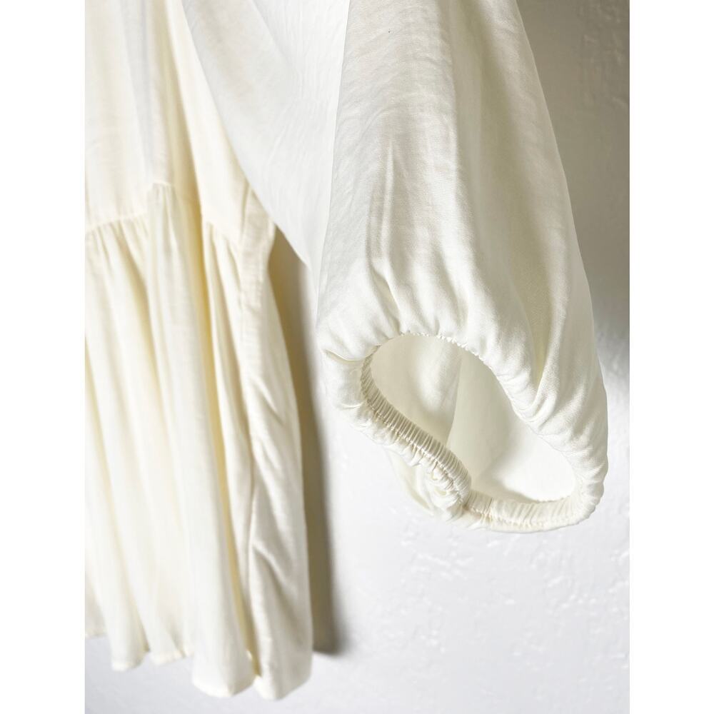 Women's Dolan Left Coast Collection X Anthropologie‎ Cherie Babydoll Blouse NWT - Picture 4 of 9